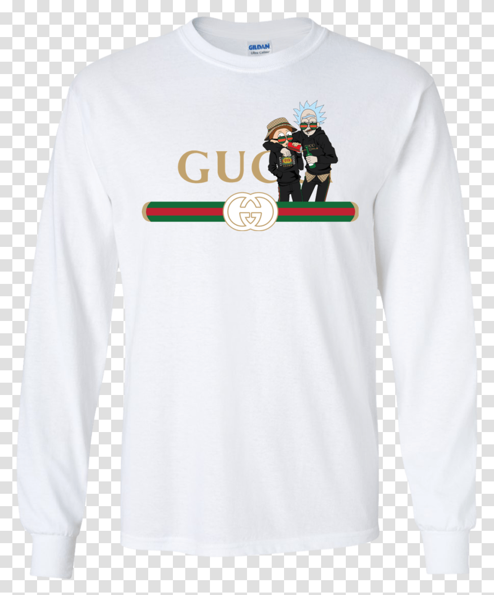 Rick And Morty Gucci, Sleeve, Apparel, Long Sleeve Transparent Png