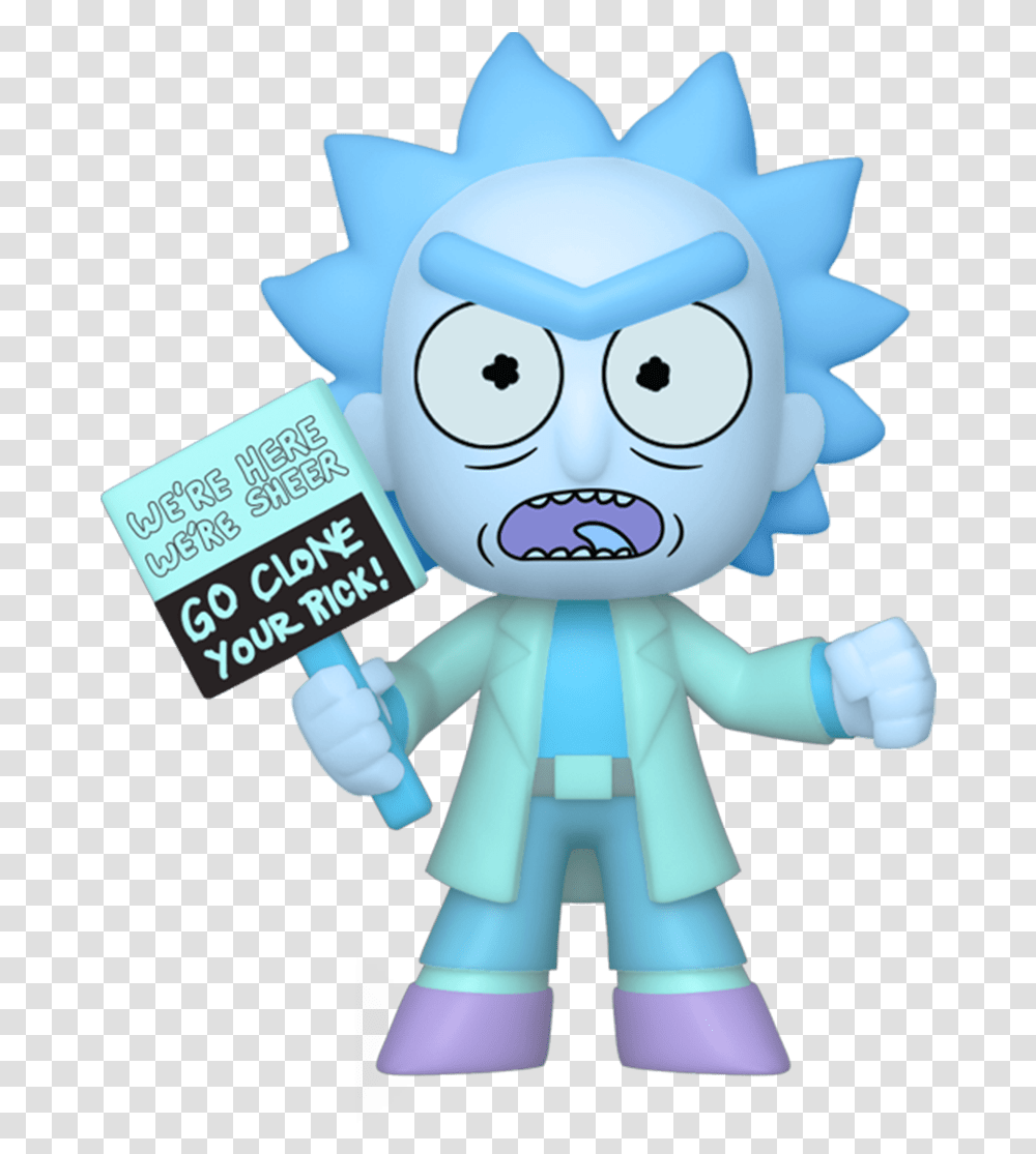 Rick And Morty Hologram Rick, Toy, QR Code Transparent Png