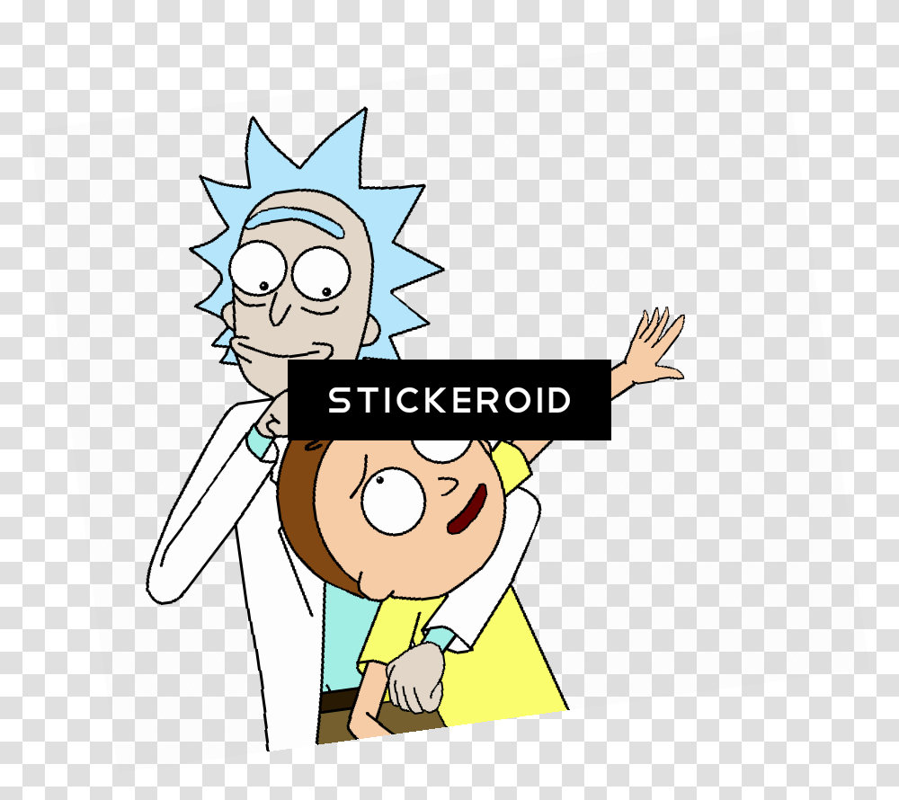 Rick And Morty Image, Person, Book, Comics, Performer Transparent Png