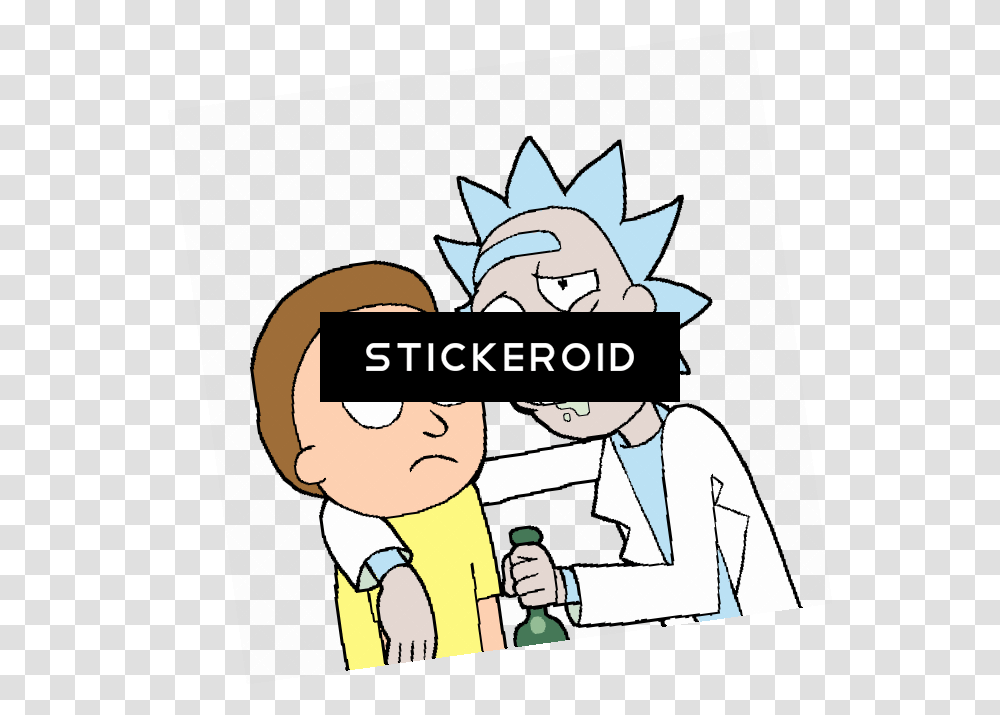 Rick And Morty Image, Person, Book, Poster, Advertisement Transparent Png