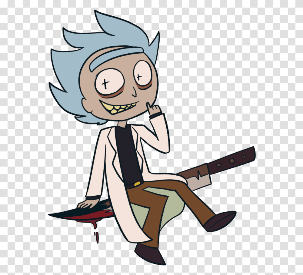 Rick And Morty Kawaii, Person, Human, Chef Transparent Png