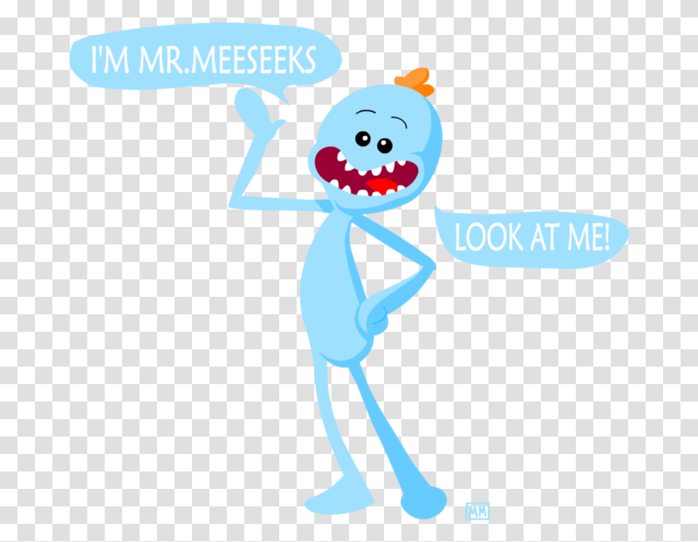 Rick And Morty Meeseeks, Animal, Alien Transparent Png