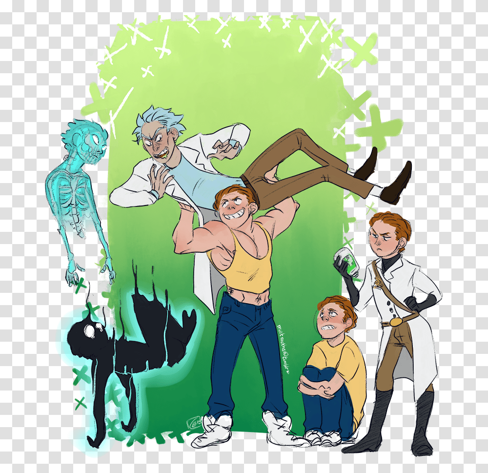 Rick And Morty Morty Fanart, Person, Poster, Advertisement, People Transparent Png