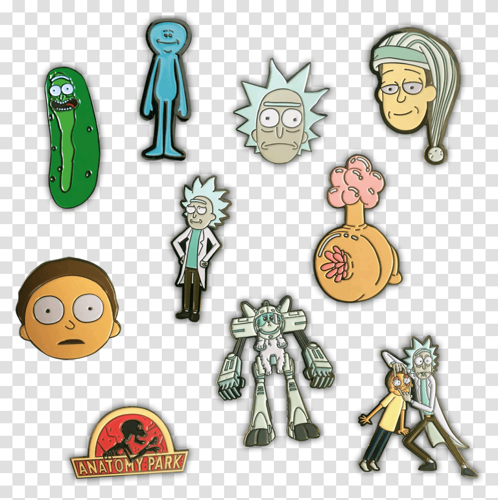 Rick And Morty Morty Rick And Morty Goods, Logo, Trademark, Badge Transparent Png
