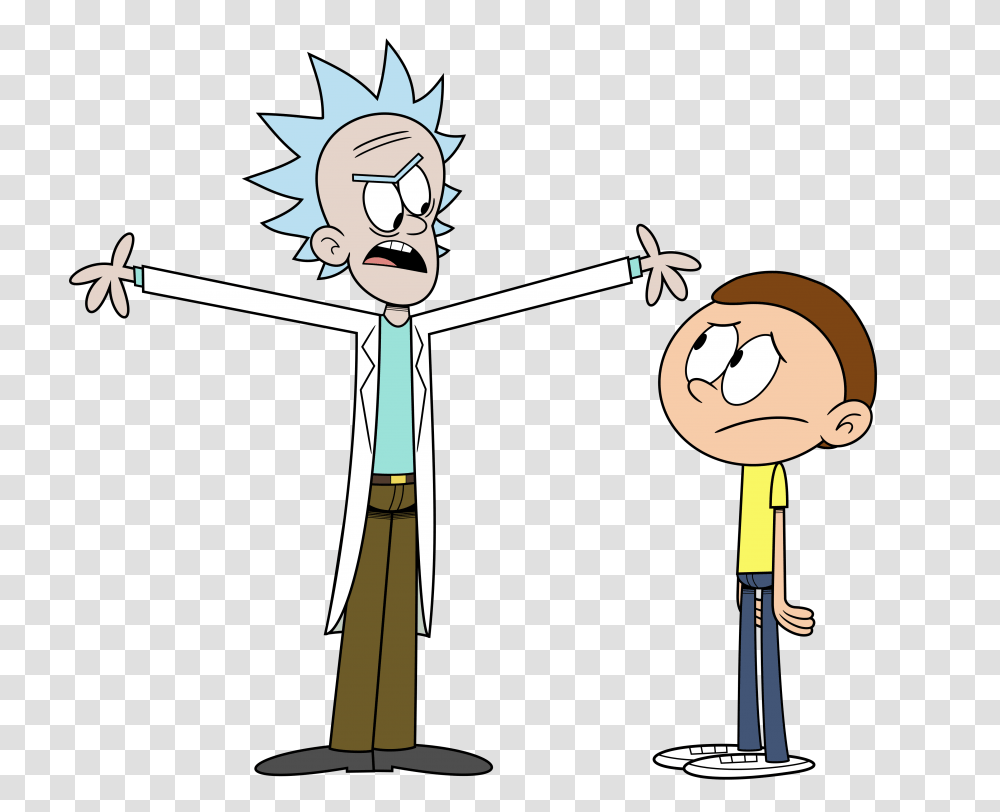 Rick And Morty, Performer, Cross, Utility Pole Transparent Png
