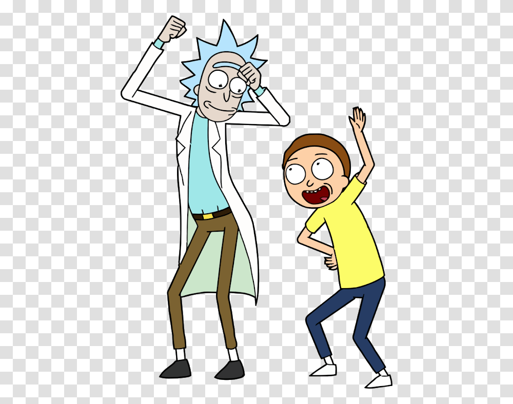 Rick And Morty, Person, Performer, Poster, Advertisement Transparent Png
