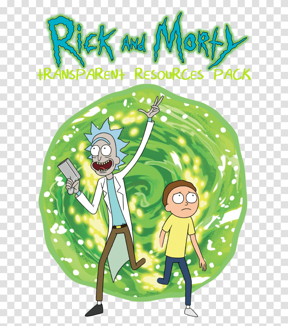 Rick And Morty Picture Freeuse Rick And Morty, Person, Outdoors, Drawing Transparent Png
