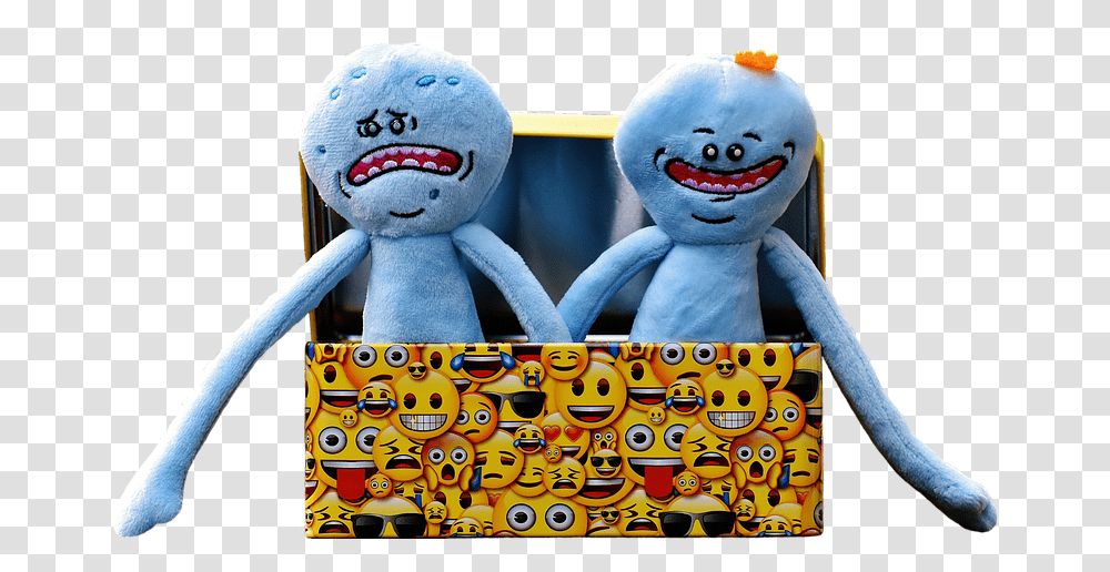 Rick And Morty, Plush, Toy, Crowd, Applique Transparent Png