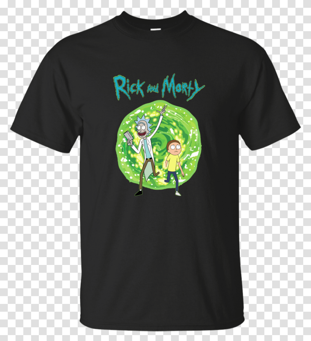 Rick And Morty Portal 1080p Rick And Morty, Apparel, T-Shirt Transparent Png