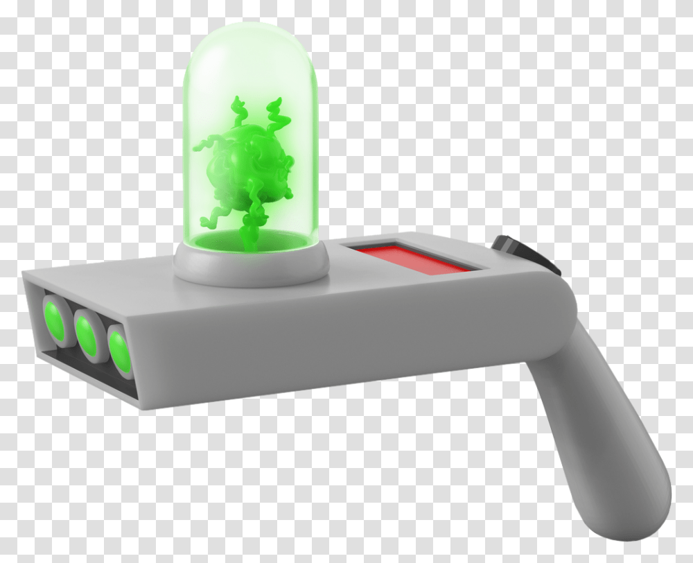 Rick And Morty Portal Gun Scale Life Size Electronic Prop, Light, Plastic Transparent Png