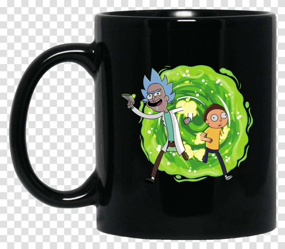 Rick And Morty Portal Heat Reactive Mug Supreme Rick And Morty Hoodie, Coffee Cup, Toy, Jug Transparent Png