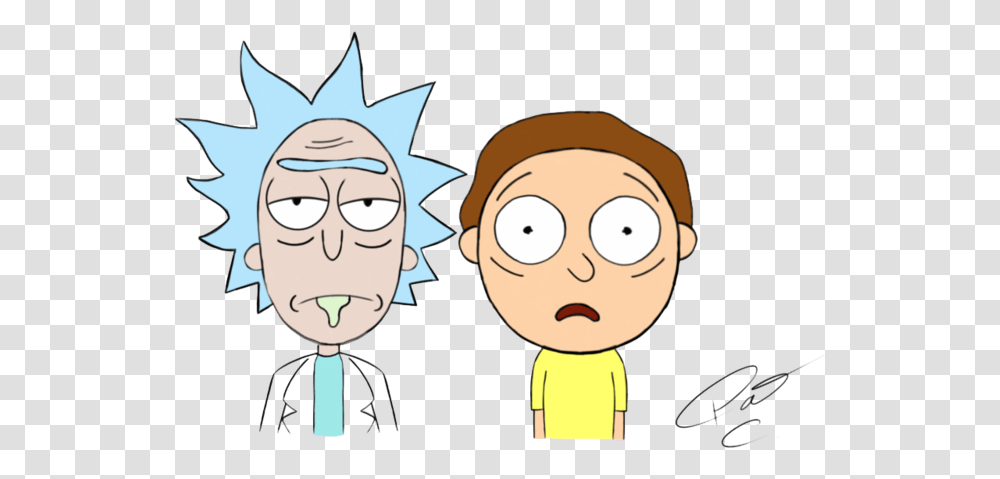 Rick And Morty Portrait, Face, Jaw, Head, Plant Transparent Png