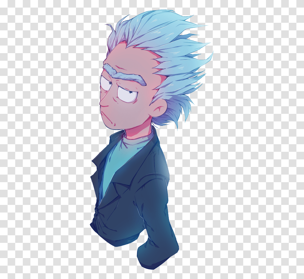 Rick And Morty Rick Fan Art, Person, Human, Angel Transparent Png