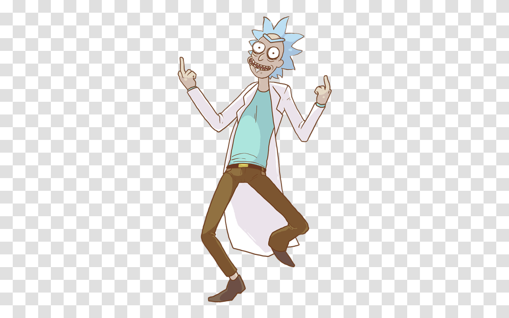 Rick And Morty Rick, Person, Outdoors, People, Hand Transparent Png