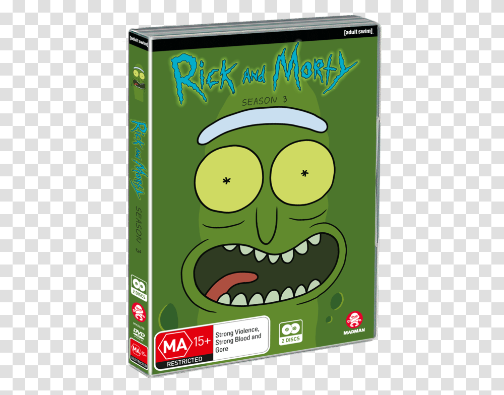 Rick And Morty Season 3 Blu Ray, Poster, Advertisement, Flyer, Paper Transparent Png