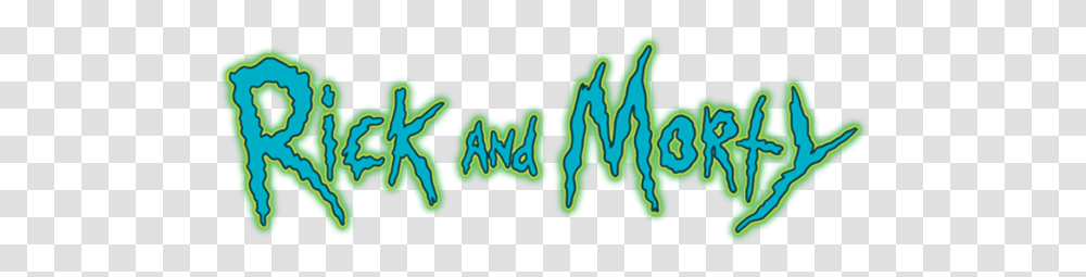 Rick And Morty Series Rick And Morty Logo, Label, Plot, Land Transparent Png