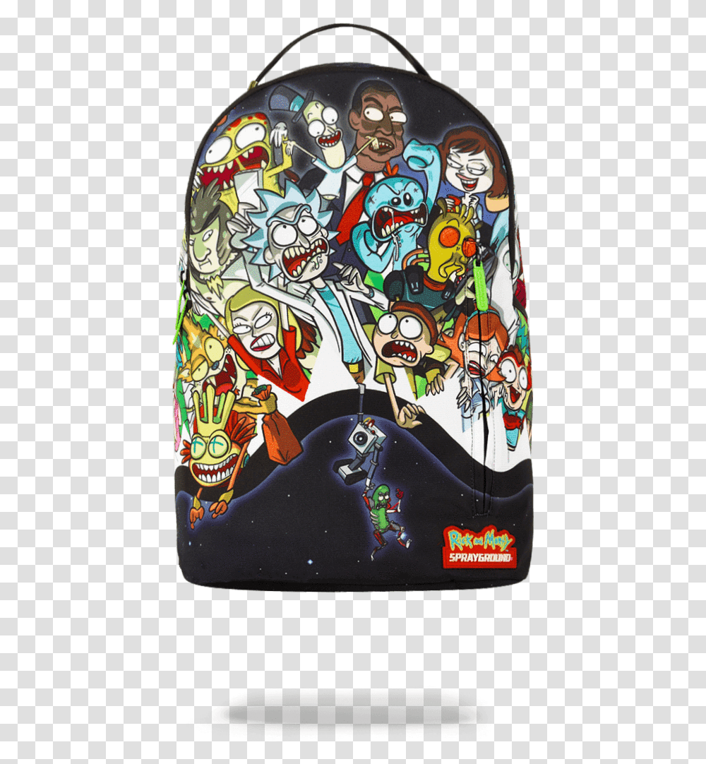 Rick And Morty Sprayground Rick Y Morty, Apparel Transparent Png