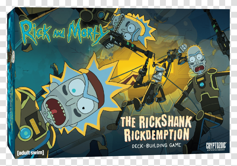 Rick And Morty The Rickshank Rickdemption Deck Building Transparent Png