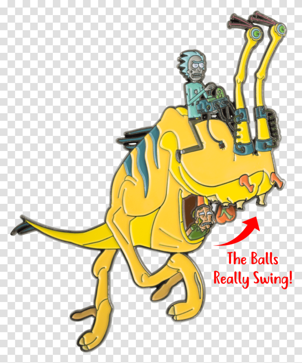Rick And Morty The Whirly Conspiracy, Animal, Dinosaur, Reptile, T-Rex Transparent Png