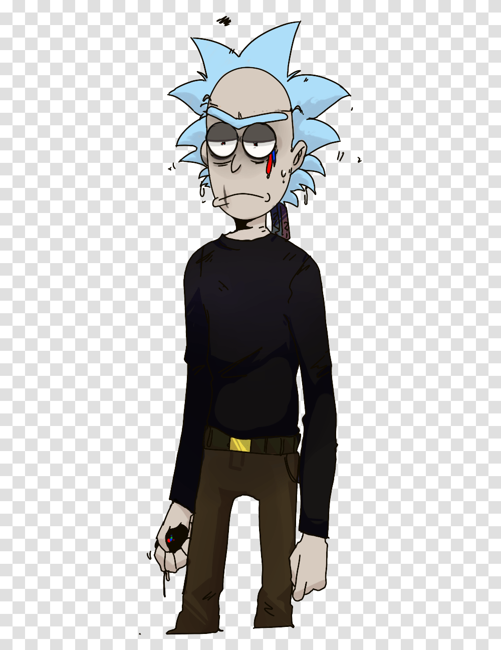 Rick And Morty Toxic Morty, Sleeve, Long Sleeve, Person Transparent Png