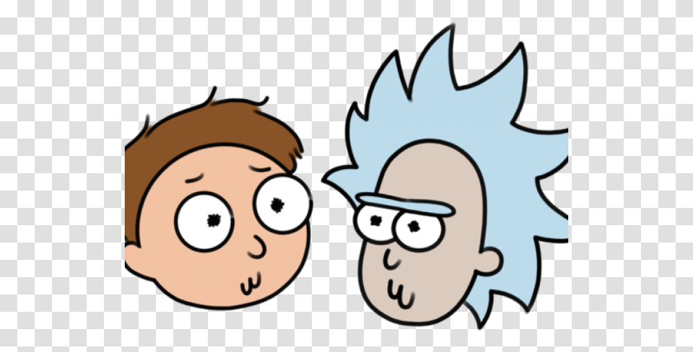 Rick Et Morty Face, Person, Crowd, Head Transparent Png