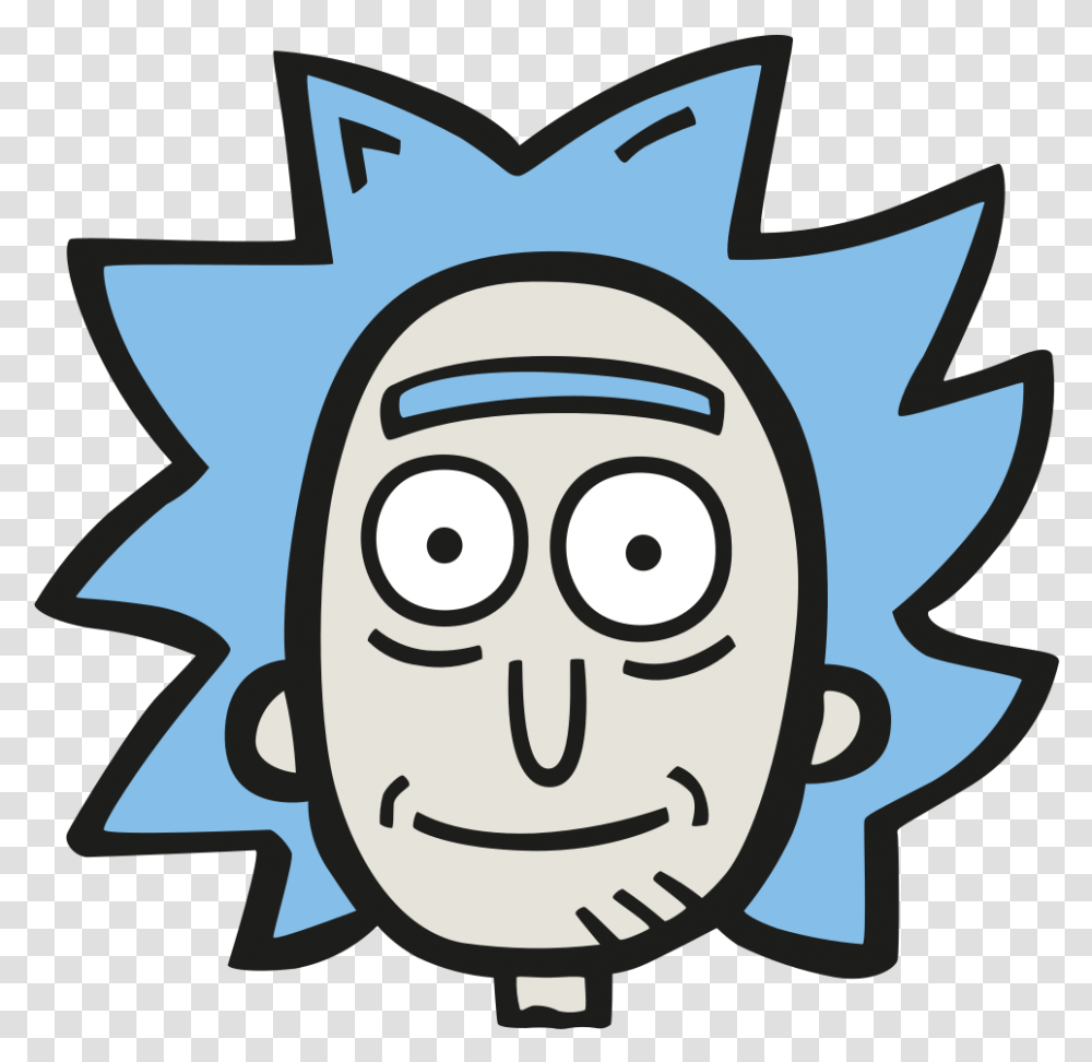 Rick Et Morty Rick Fan Art Rick Icon, Label, Doodle Transparent Png