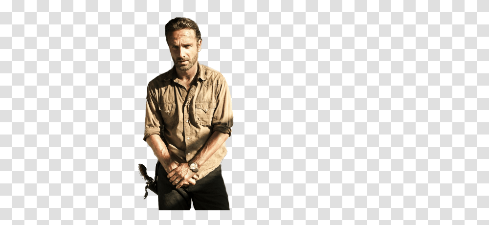 Rick Grimes From The Walking Dead, Person, Human, Leisure Activities, Musician Transparent Png