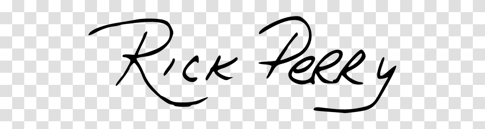 Rick Perry Signature, Gray, World Of Warcraft Transparent Png