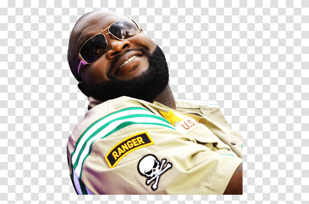 Rick Ross Its My Birthday Rick Ross, Sunglasses, Accessories, Person, Clothing Transparent Png