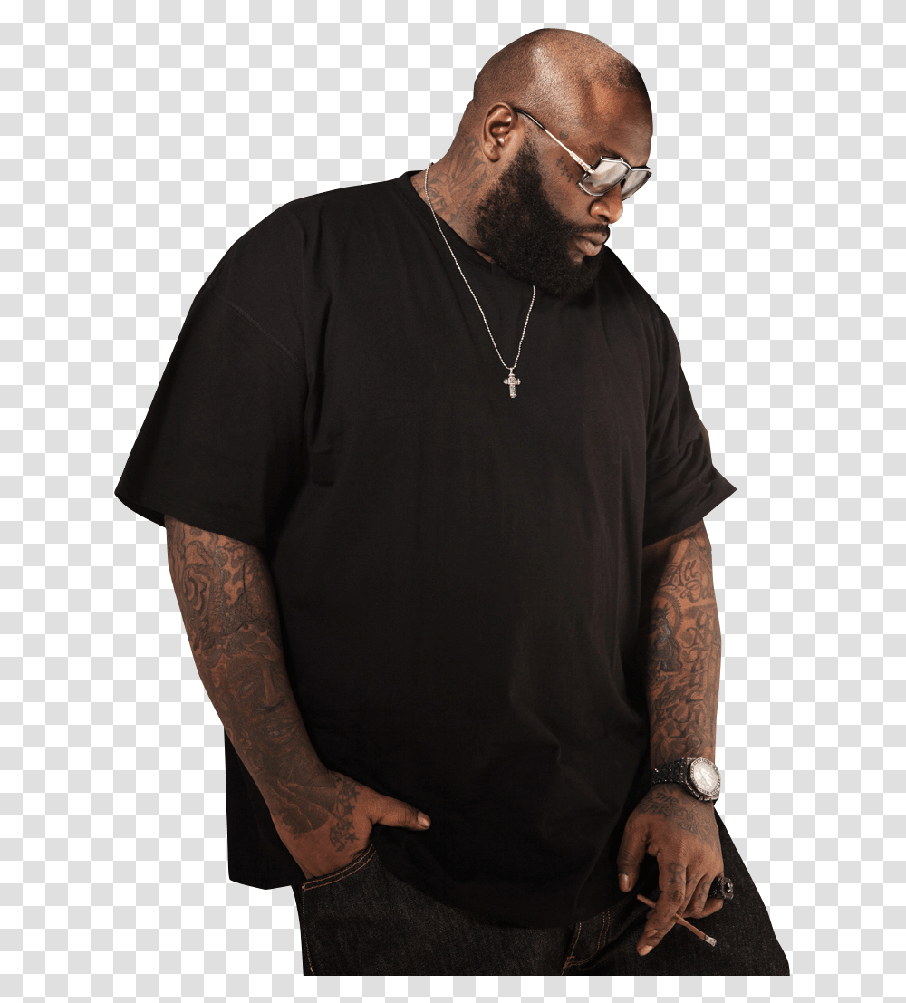 Rick Ross, Skin, Person, Human, Sleeve Transparent Png