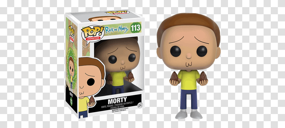 Rick Y Morty Morty Smith, Toy, Plush, Doll, Figurine Transparent Png