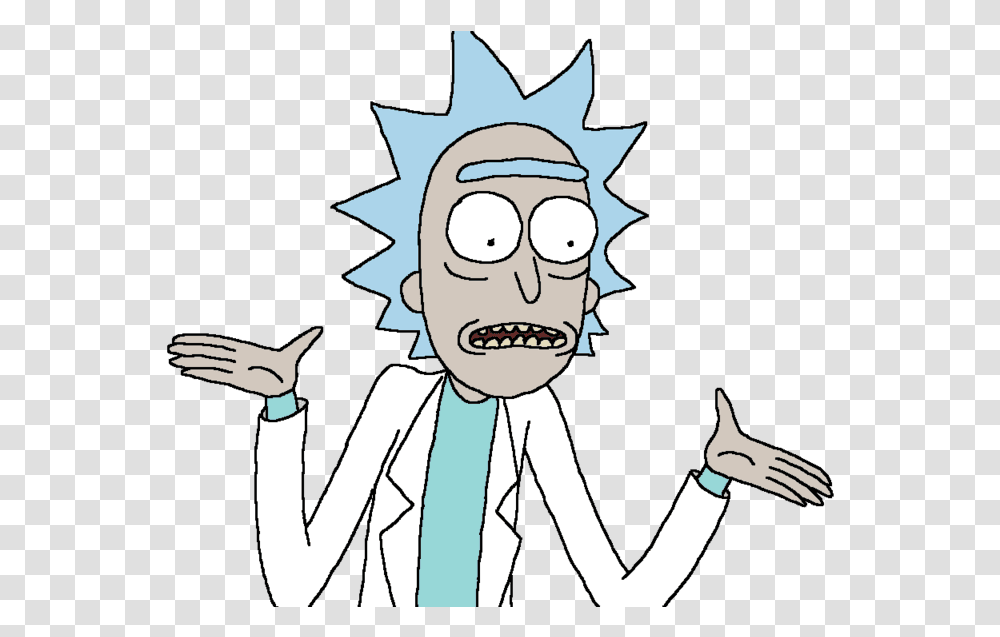 Rick Y Morty, Person, Human, Hand, Doctor Transparent Png