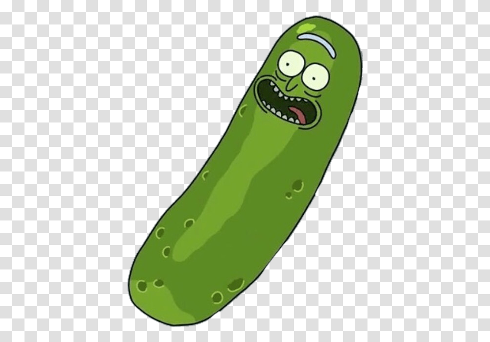 Rickandmorty Picklerick1500 Gif Pickle Rick Discord Emoji, Plant, Food, Produce, Vegetable Transparent Png