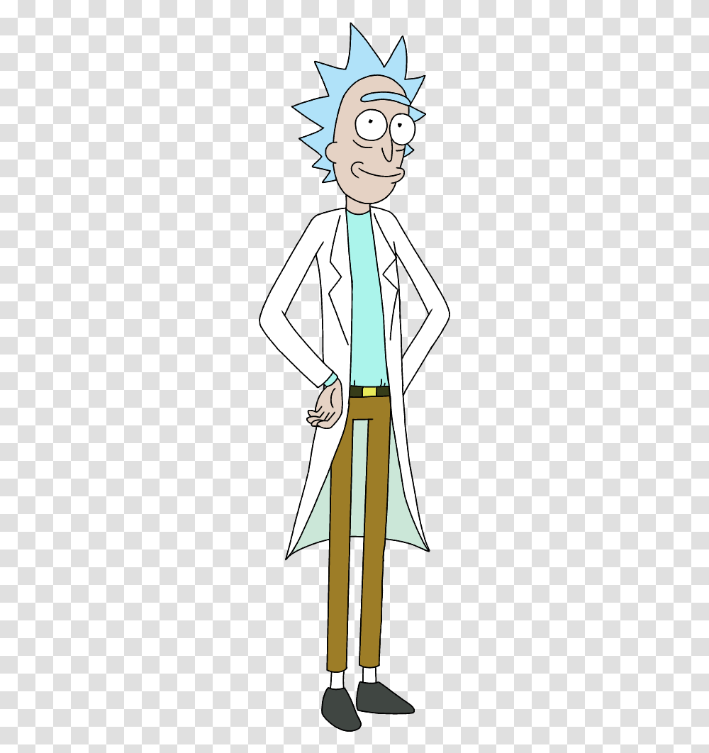Rickipedia Rick And Morty Rick Standing, Sleeve, Long Sleeve, Person Transparent Png