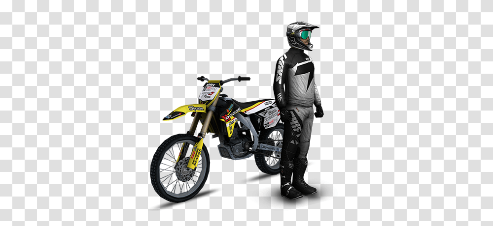 Ricky Carmichaels Motocross Matchup News Games, Person, Motorcycle, Vehicle, Transportation Transparent Png
