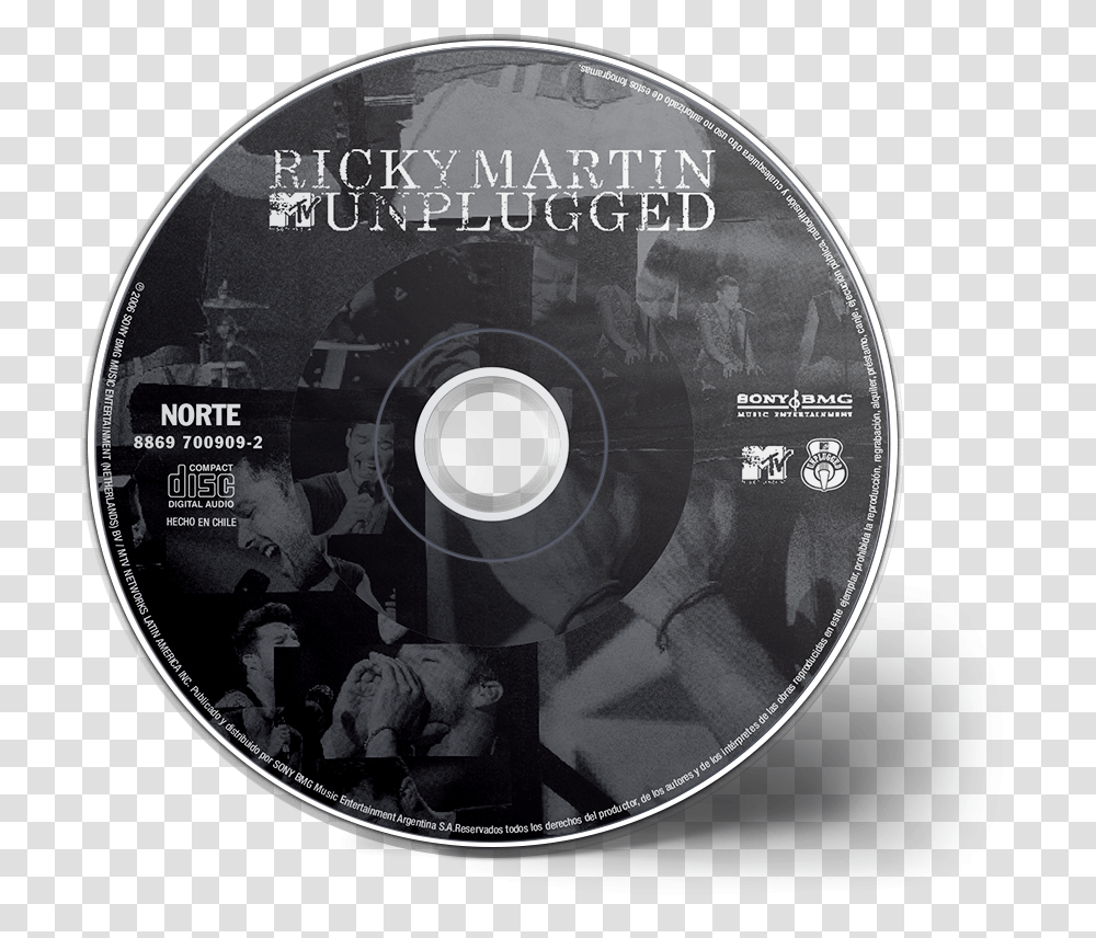 Ricky Martin Mtv Unplugged, Disk, Dvd, Person, Human Transparent Png