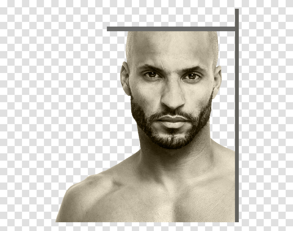 Ricky Whittle, Face, Person, Human, Beard Transparent Png