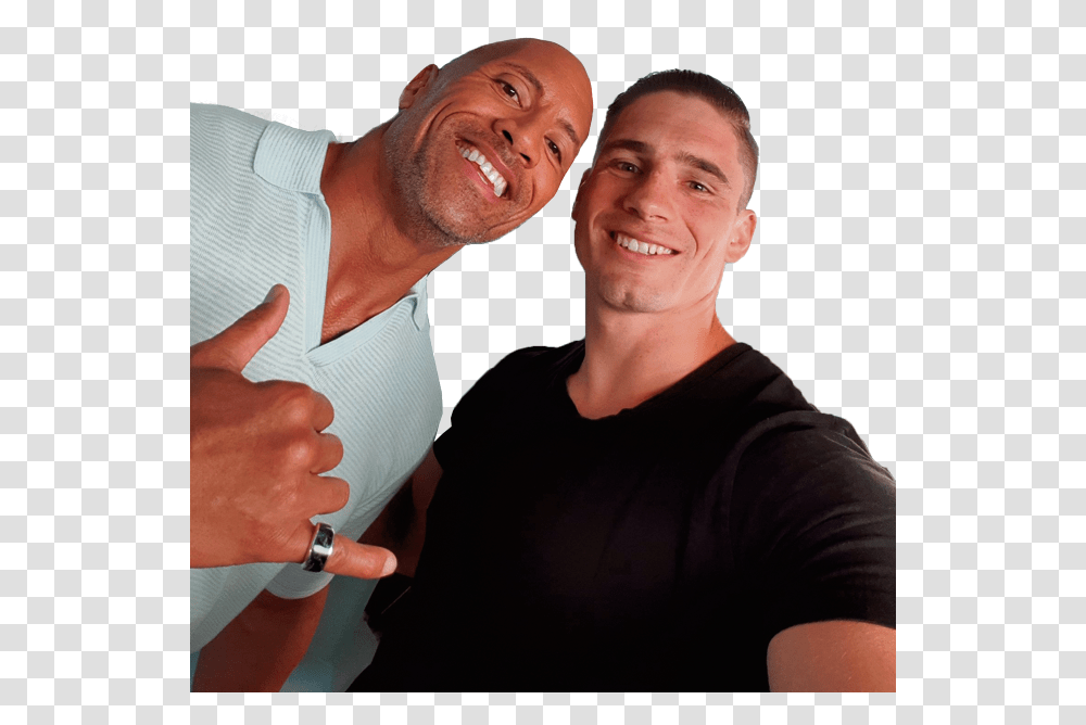 Rico Verhoeven The Rock Rico Verhoeven The Rock, Person, Human, Finger, Thumbs Up Transparent Png