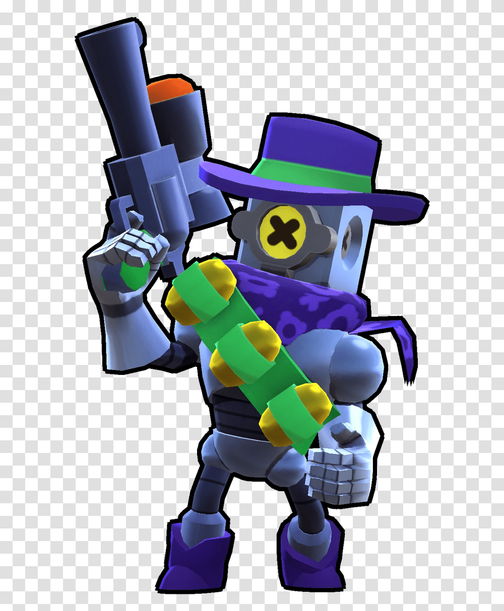Ricochet From Brawl Stars, Toy, Pac Man, Robot, Outdoors Transparent Png