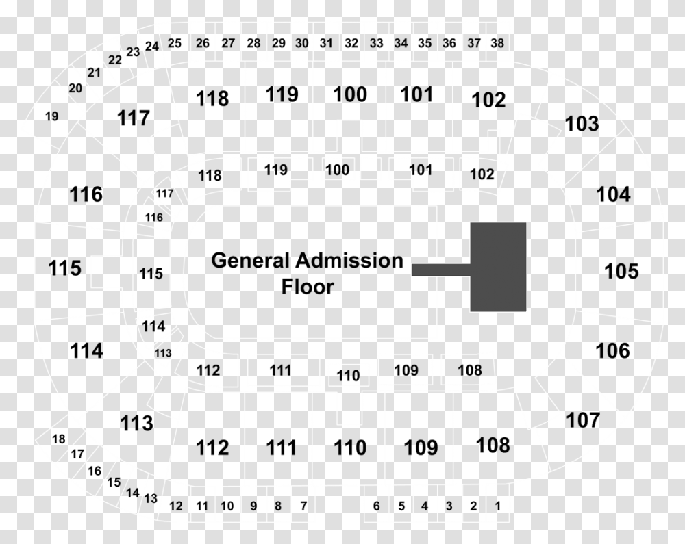 Ricoh Coliseum Seating Chart, Building, Stadium, Arena, Field Transparent Png