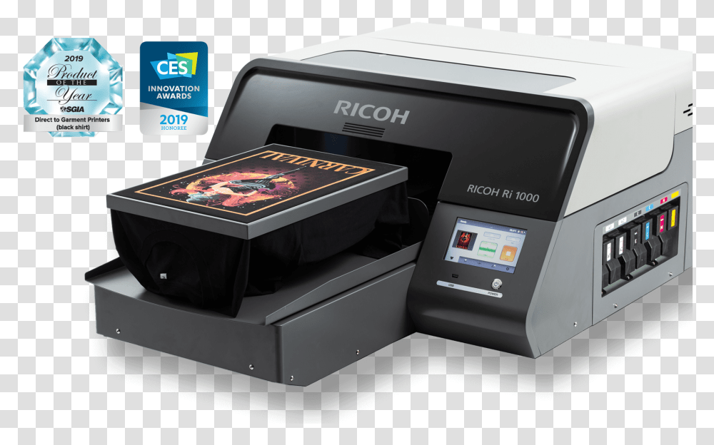 Ricoh Ri 1000 Printer Ces Sgia Award, Machine, Label Transparent Png