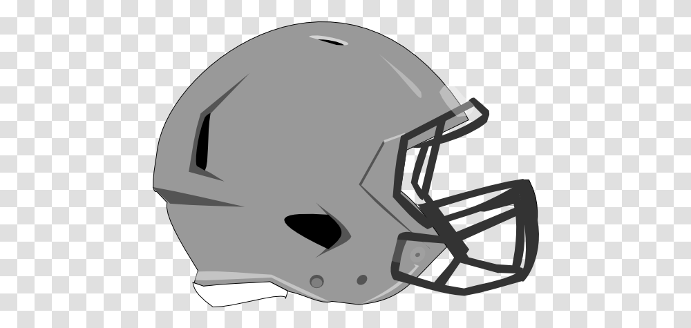Riddell Football Helmet Clipart Blank Gray Football Helmet, Clothing, Apparel, American Football, Team Sport Transparent Png