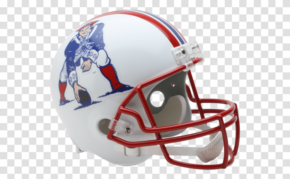 Riddell New England Patriots Mini Vsr4 Throwback 90 92, Clothing, Apparel, Helmet, Football Helmet Transparent Png