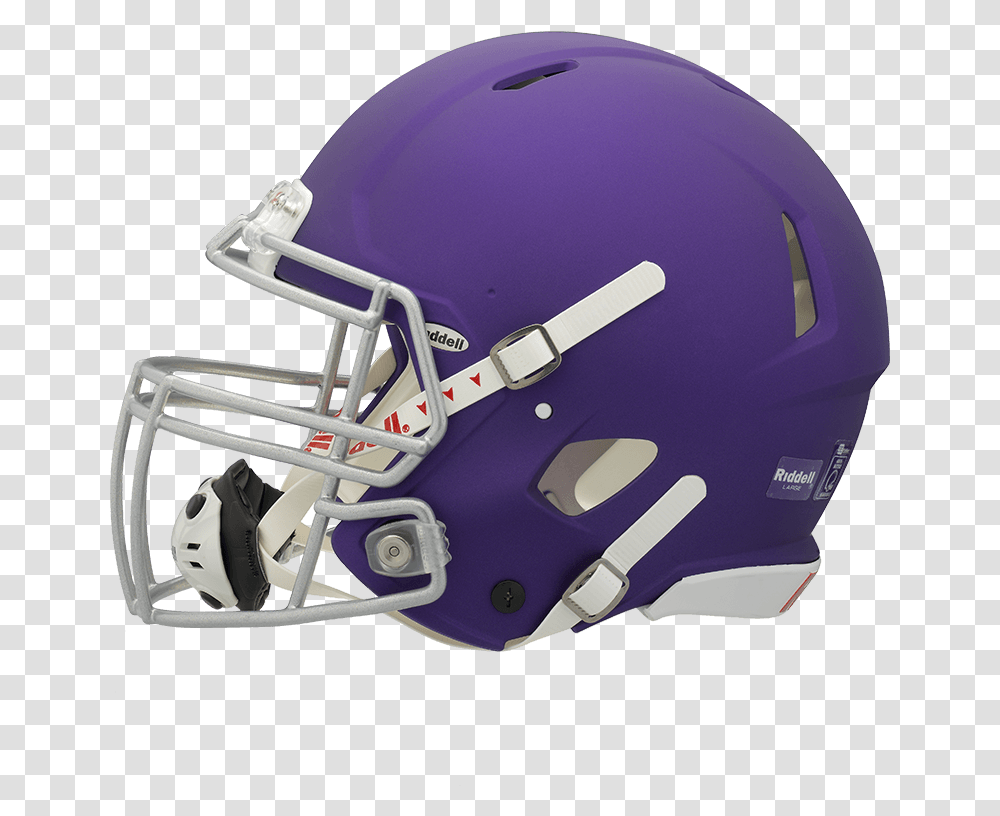 Riddell Speed Classic Icon Side View Football Helmets Purple Football Helmet, Clothing, Apparel, American Football, Team Sport Transparent Png