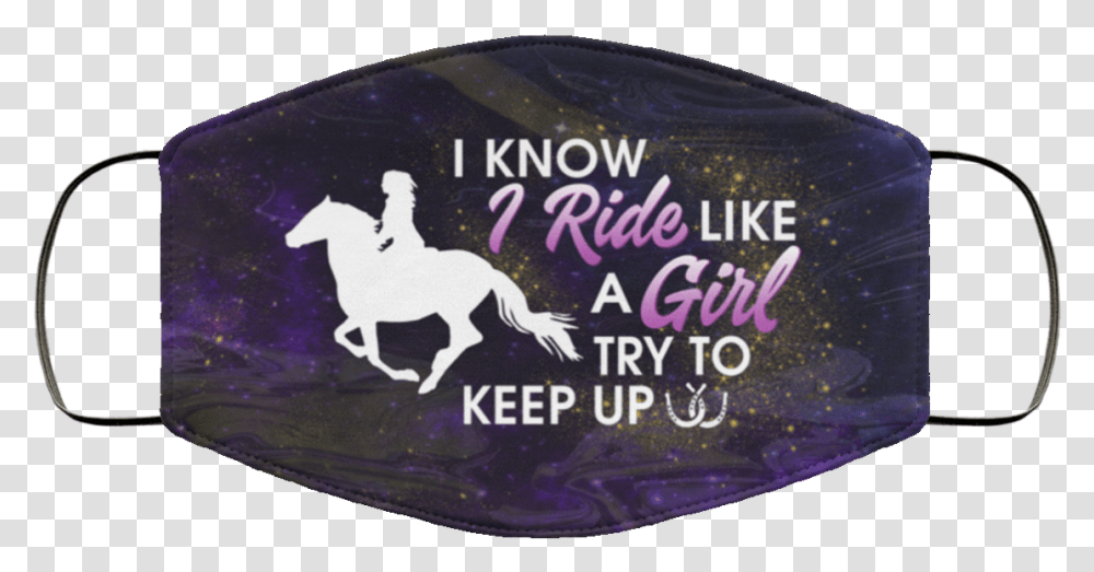 Ride Like A Girl Try To Keep Up Face Mask Ginger Lives Matter Mask, Plectrum, Gemstone, Jewelry, Accessories Transparent Png