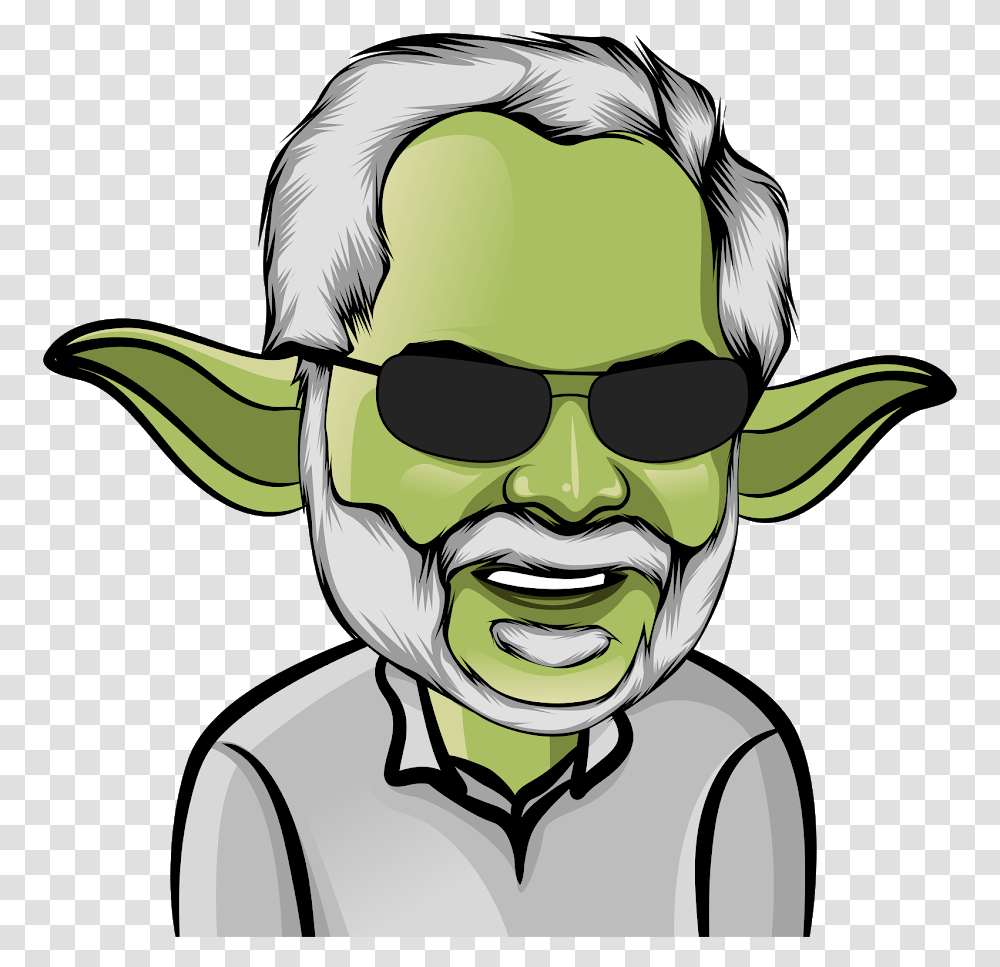Ride Yoda S Cartoon, Face, Person, Sunglasses, Accessories Transparent Png