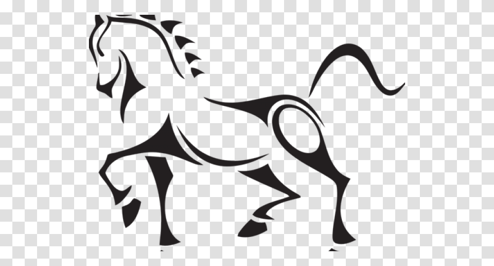 Rider Clipart Tribal Tribal Horse Art, Blade, Weapon, Scissors, Shears Transparent Png