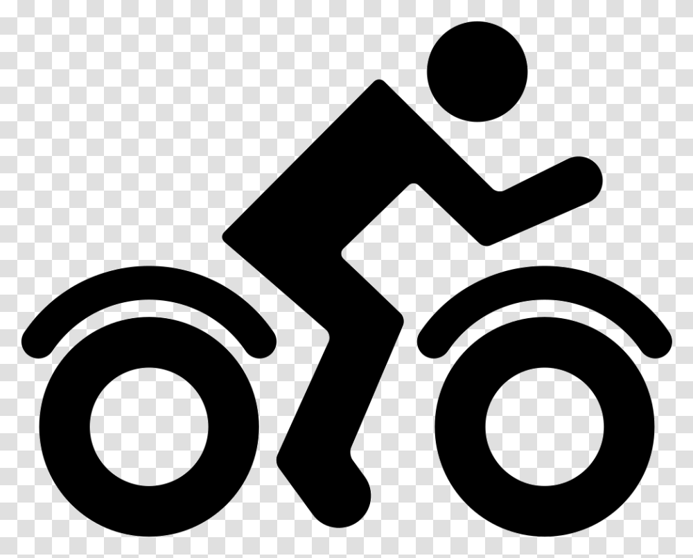 Rider Of A Bicycle Rider Icon, Electronics, Logo, Trademark Transparent Png