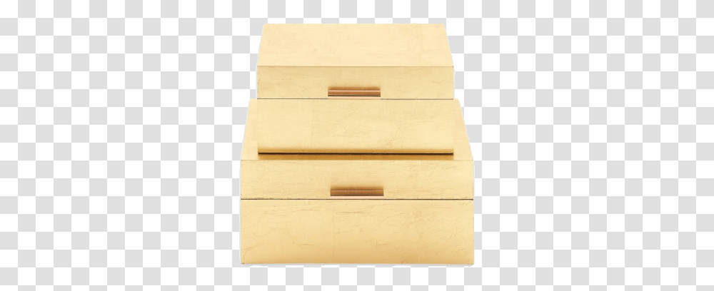 Ridge Road Dcor 2 Piece Metallic Finish Wood Box Set In Gold Plywood, Furniture, Mailbox, Letterbox, Drawer Transparent Png