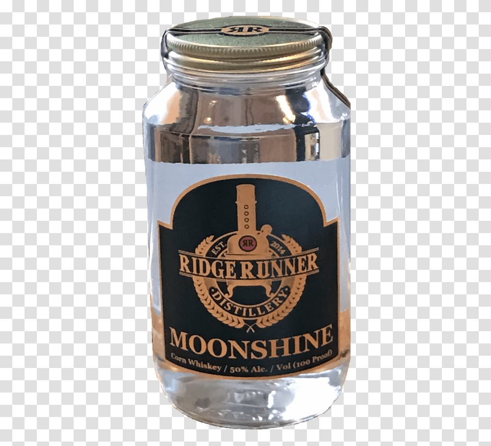Ridge Runner Moonshine 750ml Water Bottle, Alcohol, Beverage, Drink, Beer Transparent Png